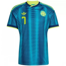 Camisola Colômbia Luis Diaz 7 Equipamento Alternativa Mundial de 2026 Manga Curta