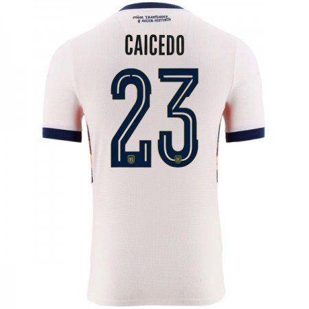 Camisola Ecuador Caicedo 23 Equipamento 3ª Mundial de 2026 Manga Curta