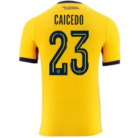 Camisola Ecuador Caicedo 23 Equipamento Principal Mundial de 2026 Manga Curta
