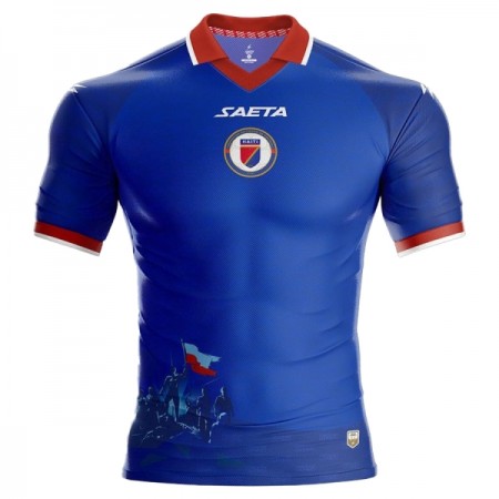 Camisola Haiti Equipamento Principal Mundial de 2026 Manga Curta