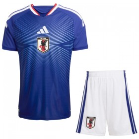 Camisola Japão Criança Equipamento Principal Mundial de 2026 Manga Curta