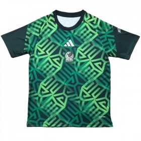Camisola México Pre-Match Mundial de 2026 Manga Curta