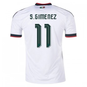 Camisola México S.Gimenez 11 Equipamento Alternativa Mundial de 2026 Manga Curta
