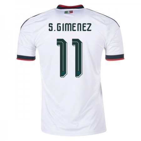 Camisola México S.Gimenez 11 Equipamento Alternativa Mundial de 2026 Manga Curta