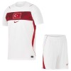 Camisola Turquia Criança Equipamento Alternativa Mundial de 2026 Manga Curta