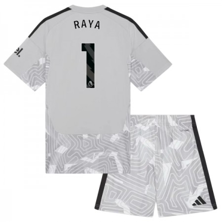 Camisola Arsenal Raya 1 Guarda Redes Criança Equipamento Principal 2026-27 Manga Curta