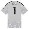 Camisola Arsenal Raya 1 Guarda Redes Equipamento Principal 2026-27 Manga Curta