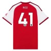 Camisola Arsenal Rice 41 Equipamento Principal 2026-27 Manga Curta