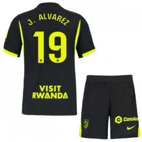 Camisola Atlético Madrid J. Alvarez 19 Criança Equipamento Alternativa 2026-27 Manga Curta