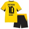 Camisola Borussia Dortmund Brandt 10 Criança Equipamento Principal 2026-27 Manga Curta