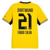 Camisola Borussia Dortmund Fabio Silva 21 Equipamento Principal 2026-27 Manga Curta