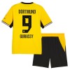 Camisola Borussia Dortmund Guirassy 9 Criança Equipamento Principal 2026-27 Manga Curta