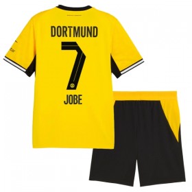 Camisola Borussia Dortmund Jobe 7 Criança Equipamento Principal 2026-27 Manga Curta