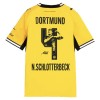 Camisola Borussia Dortmund N. Schlotterbeck 4 Equipamento Principal 2026-27 Especial Manga Curta