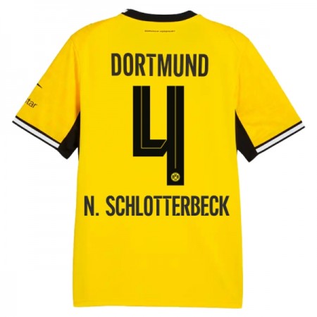 Camisola Borussia Dortmund N. Schlotterbeck 4 Equipamento Principal 2026-27 Manga Curta