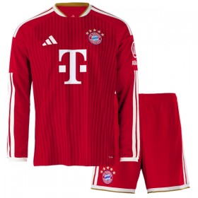 Camisola FC Bayern München Criança Equipamento Principal 2026-27 Manga Comprida