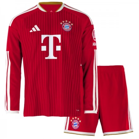 Camisola FC Bayern München Criança Equipamento Principal 2026-27 Manga Comprida