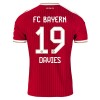 Camisola FC Bayern München Davies 19 Equipamento Principal 2026-27 Manga Curta