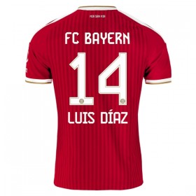 Camisola FC Bayern München Luis Diaz 14 Equipamento Principal 2026-27 Manga Curta