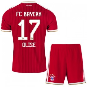 Camisola FC Bayern München Olise 17 Criança Equipamento Principal 2026-27 Manga Curta