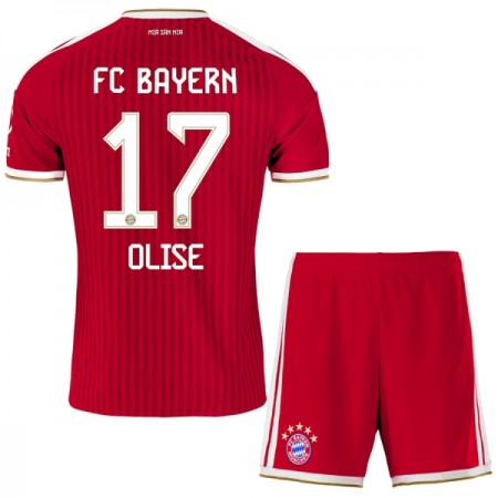 Camisola FC Bayern München Olise 17 Criança Equipamento Principal 2026-27 Manga Curta