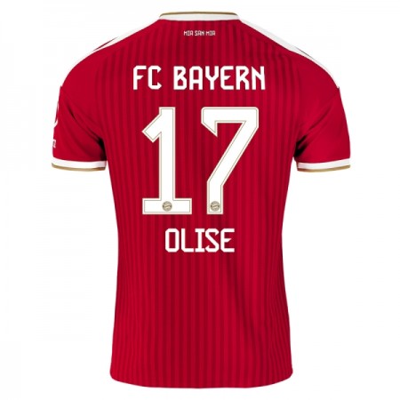 Camisola FC Bayern München Olise 17 Equipamento Principal 2026-27 Manga Curta
