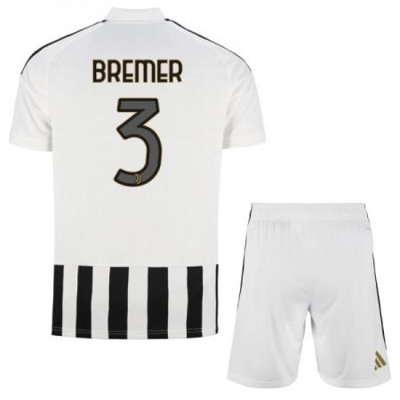 Camisola Juventus Bremer 3 Criança Equipamento Principal 2026-27 Manga Curta