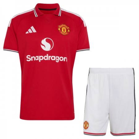 Camisola Manchester United Criança Equipamento Principal 2026-27 Manga Curta