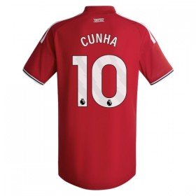 Camisola Manchester United Cunha 10 Equipamento Principal 2026-27 Manga Curta
