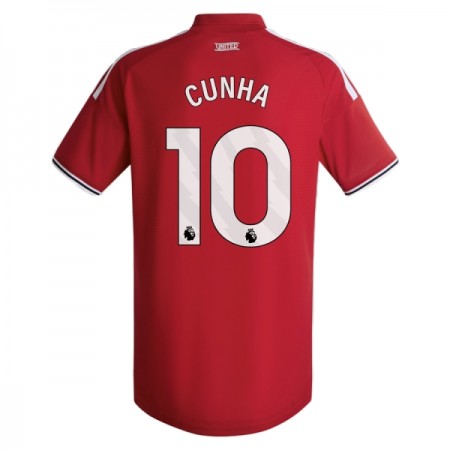 Camisola Manchester United Cunha 10 Equipamento Principal 2026-27 Manga Curta