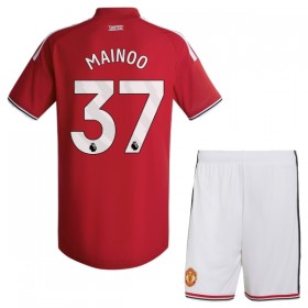 Camisola Manchester United Mainoo 37 Criança Equipamento Principal 2026-27 Manga Curta