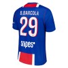 Camisola Paris Saint-Germain Bradley Barcola 29 Criança Equipamento Principal 2026-27 Manga Curta