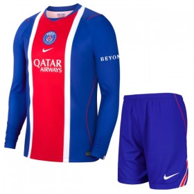 Camisola Paris Saint-Germain Criança Equipamento Principal 2026-27 Manga Comprida