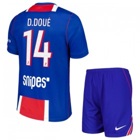 Camisola Paris Saint-Germain Desire Doue 14 Criança Equipamento Principal 2026-27 Manga Curta