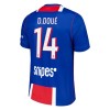 Camisola Paris Saint-Germain Desire Doue 14 Criança Equipamento Principal 2026-27 Manga Curta
