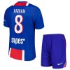 Camisola Paris Saint-Germain Fabian 8 Criança Equipamento Principal 2026-27 Manga Curta