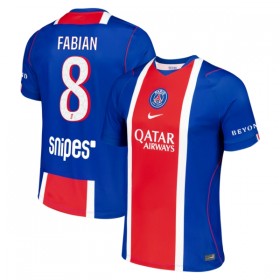Camisola Paris Saint-Germain Fabian 8 Equipamento Principal 2026-27 Manga Curta