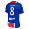 Camisola Paris Saint-Germain Fabian 8 Equipamento Principal 2026-27 Manga Curta