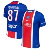 Camisola Paris Saint-Germain Joao Neves 87 Equipamento Principal 2026-27 Manga Curta