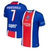 Camisola Paris Saint-Germain Kvaratskhelia 7 Equipamento Principal 2026-27 Manga Curta