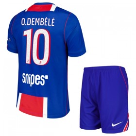 Camisola Paris Saint-Germain O. Dembele 10 Criança Equipamento Principal 2026-27 Manga Curta