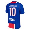 Camisola Paris Saint-Germain O. Dembele 10 Criança Equipamento Principal 2026-27 Manga Curta