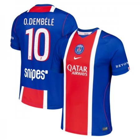 Camisola Paris Saint-Germain O. Dembele 10 Equipamento Principal 2026-27 Manga Curta