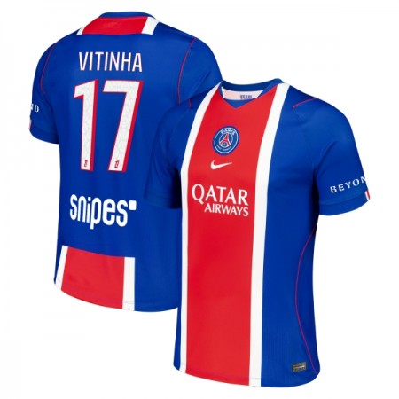 Camisola Paris Saint-Germain Vitinha 17 Equipamento Principal 2026-27 Manga Curta