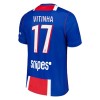 Camisola Paris Saint-Germain Vitinha 17 Equipamento Principal 2026-27 Manga Curta
