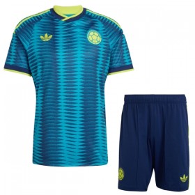 Camisola Colômbia Criança Equipamento Alternativa Mundial de 2026 Manga Curta