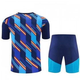 Camisola Espanha Pre-Match Criança Mundial de 2026 Manga Curta