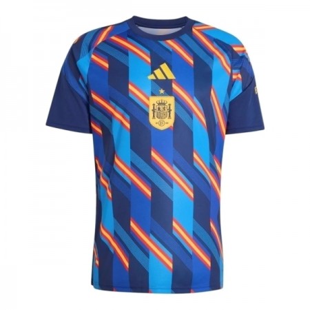 Camisola Espanha Pre-Match Mundial de 2026 Manga Curta