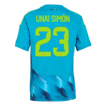 Camisola Espanha Unai Simon 23 Guarda Redes Mundial de 2026 Manga Curta