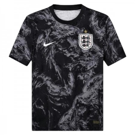 Camisola Inglaterra Pre-Match Mundial de 2026 Preta Manga Curta